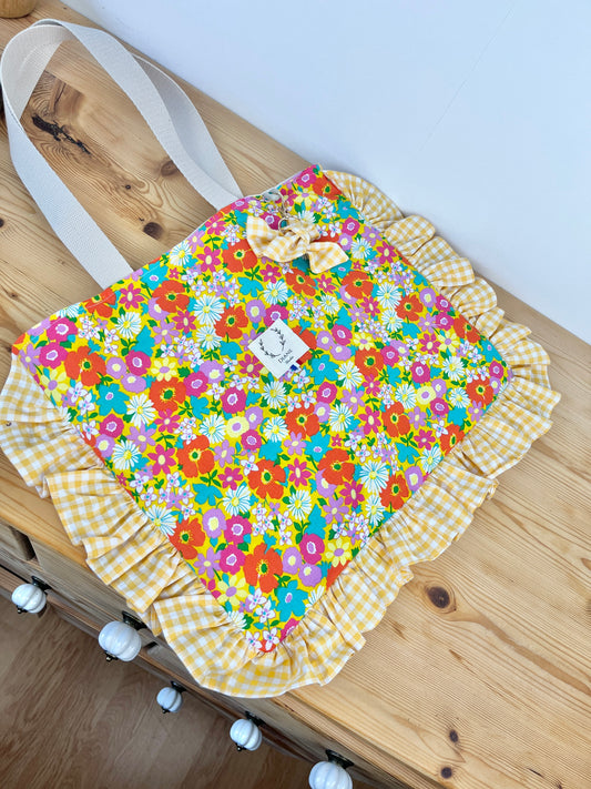 Le petit tote bag coquelicot