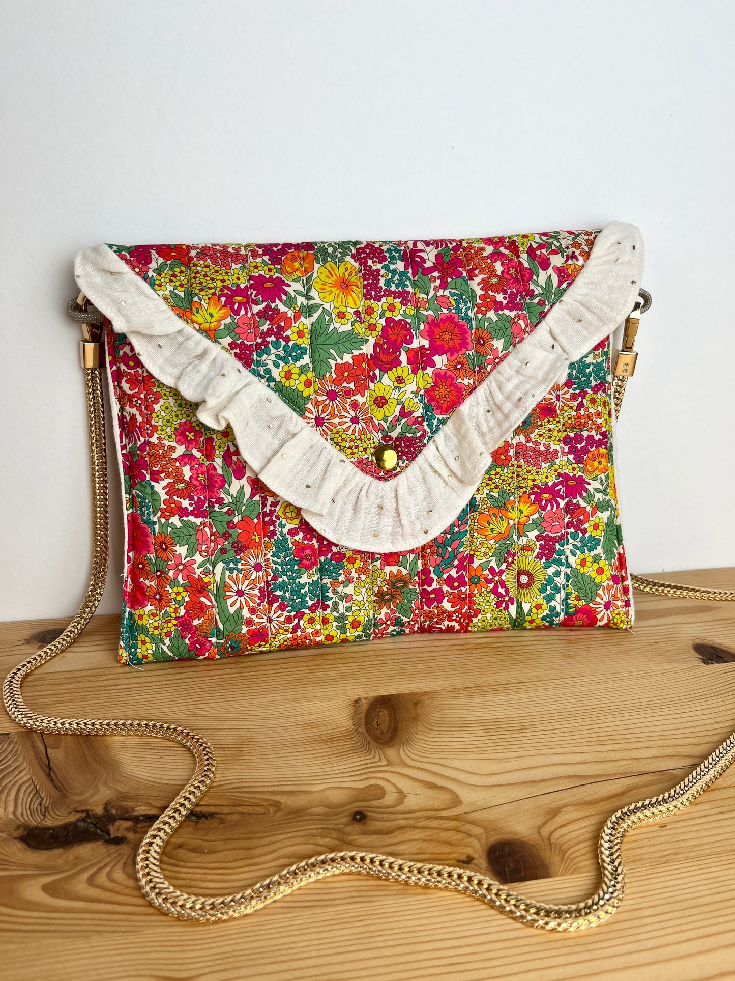 Sac pochette matelassée Liberty of London margaret annie B