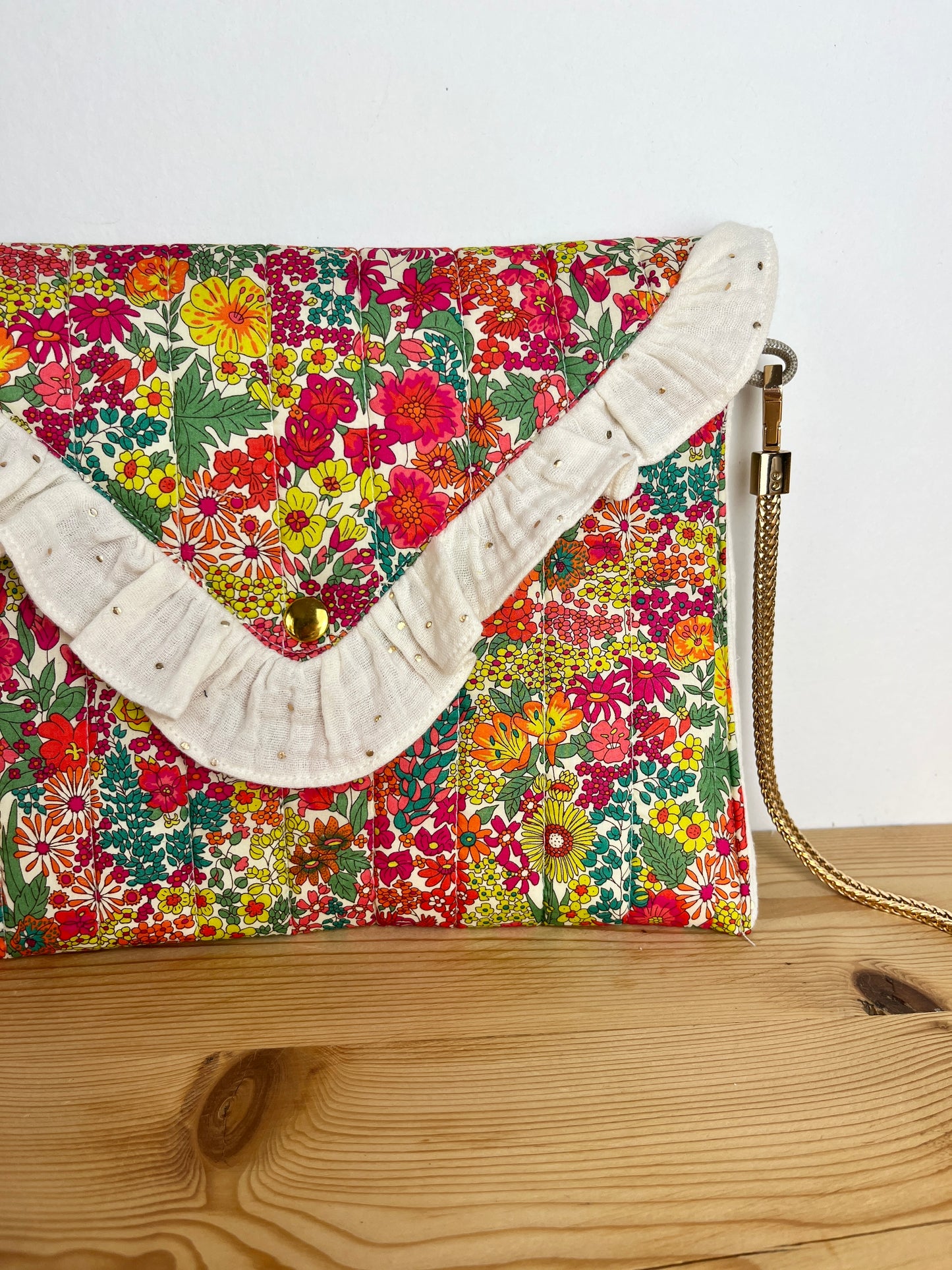 Sac pochette matelassée Liberty of London margaret annie B