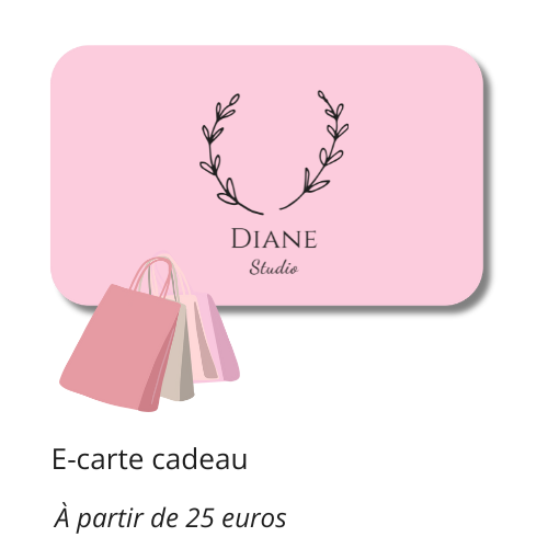 Carte cadeau Diane Studio
