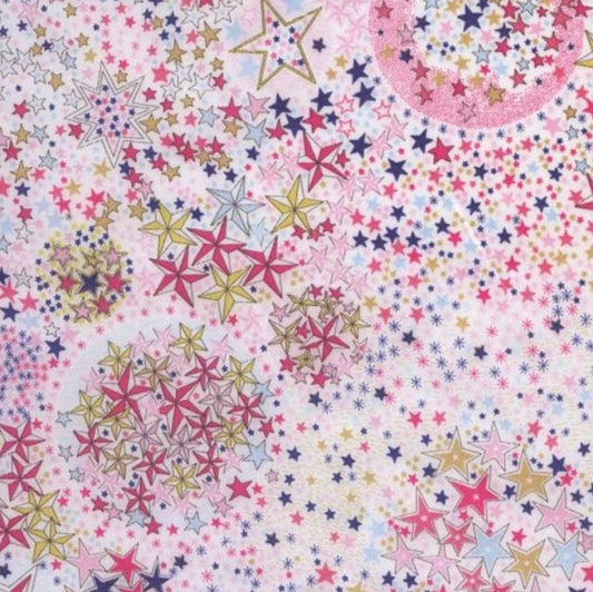 Coupon 50cm Liberty exclusif adelajda rose