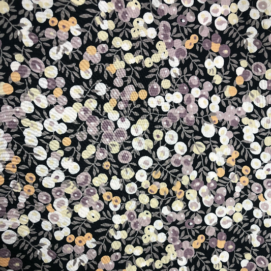 Coupon 50cmx50cmLiberty exclusif wiltshire noir