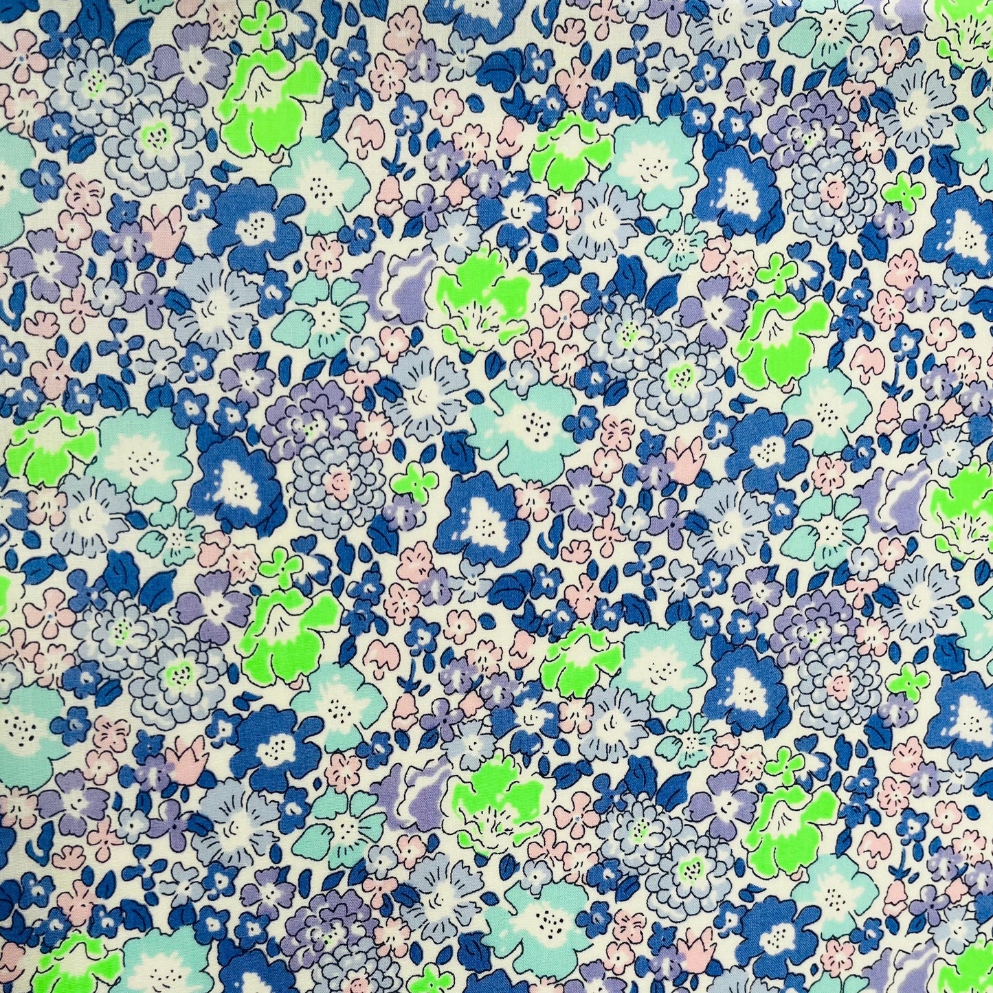 Liberty exclusive Japanese Michelle fluorescent green