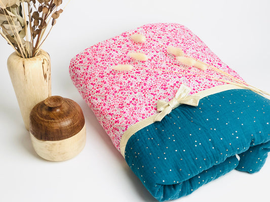 Couverture liberty Phoebe rose