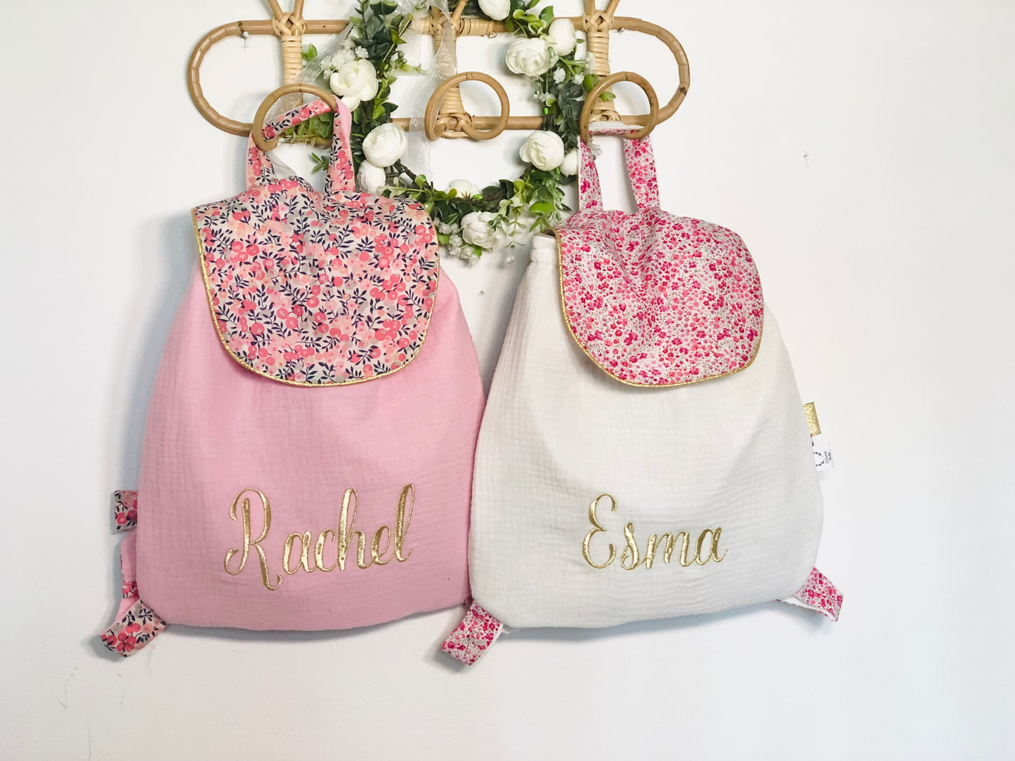 Le sac à dos enfant personnalisé Églantine Liberty of London