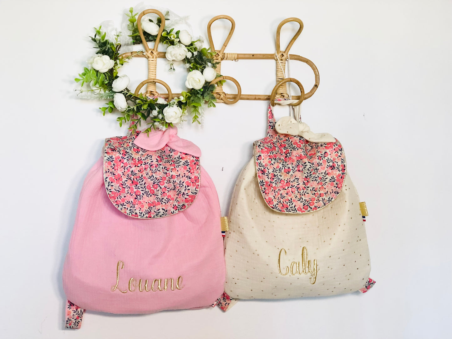 Le sac à dos enfant personnalisé Églantine Liberty of London