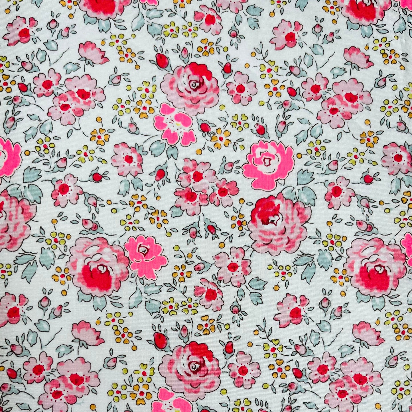 Liberty exclusif japonais Felicite fluo rose