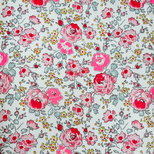 Liberty exclusif japonais Felicite fluo rose