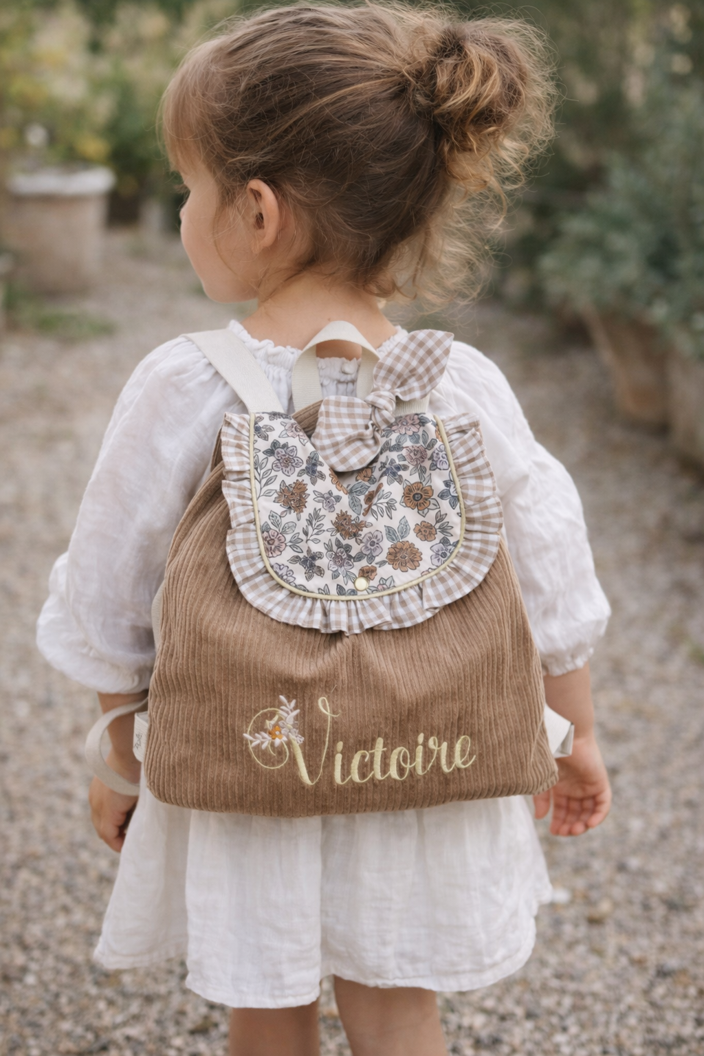 Le sac à dos Eglantine crèche, maternelle, nounou