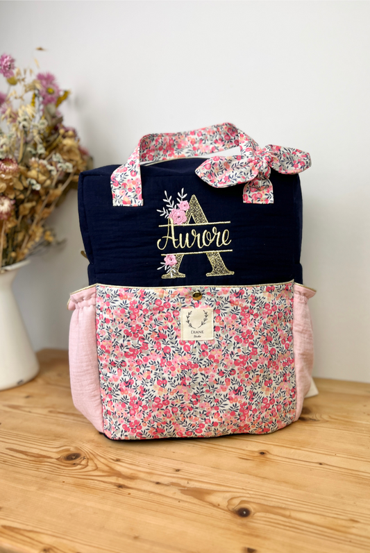 Le sac à dos Angélique brodé 100% personnalisable