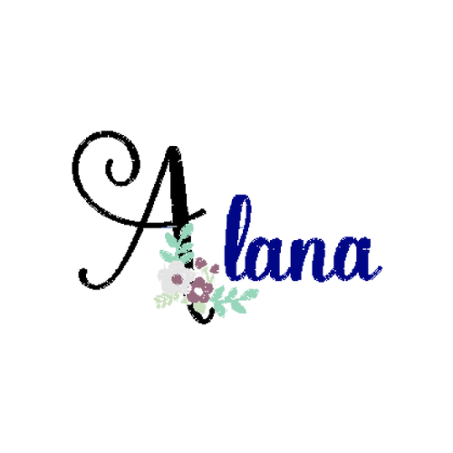 Texte et initiale florale