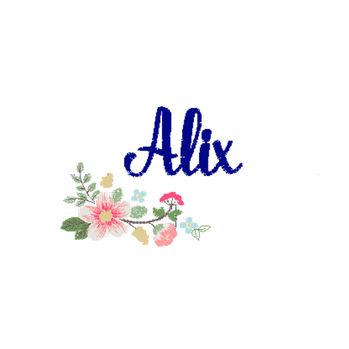 Texte et fleurs