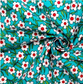 Coupon 1m10 x 1m Myosotis turquoise
