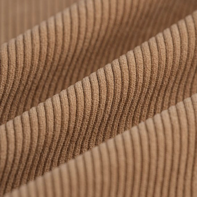 Velours camel