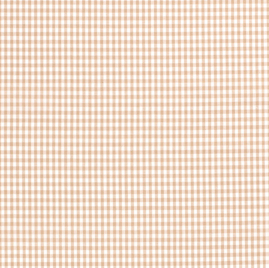 Vichy beige carreaux 5 mm