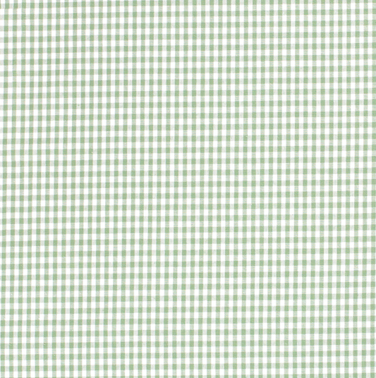 Vichy vert sauge carreaux 5 mm