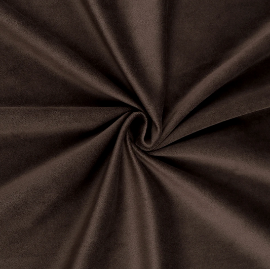 NOUVEAU ! Velours lisse chocolat