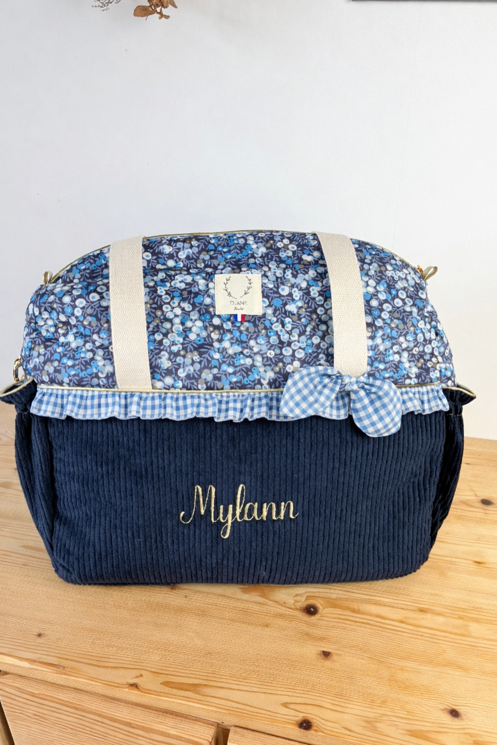 Aimé le sac à langer brodé 100% personnalisable