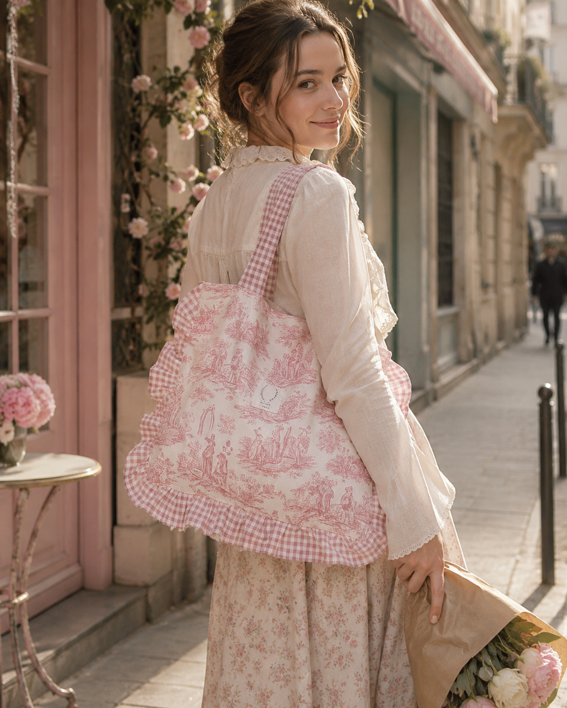 Le petit tote bag à volants 100% personnalisable