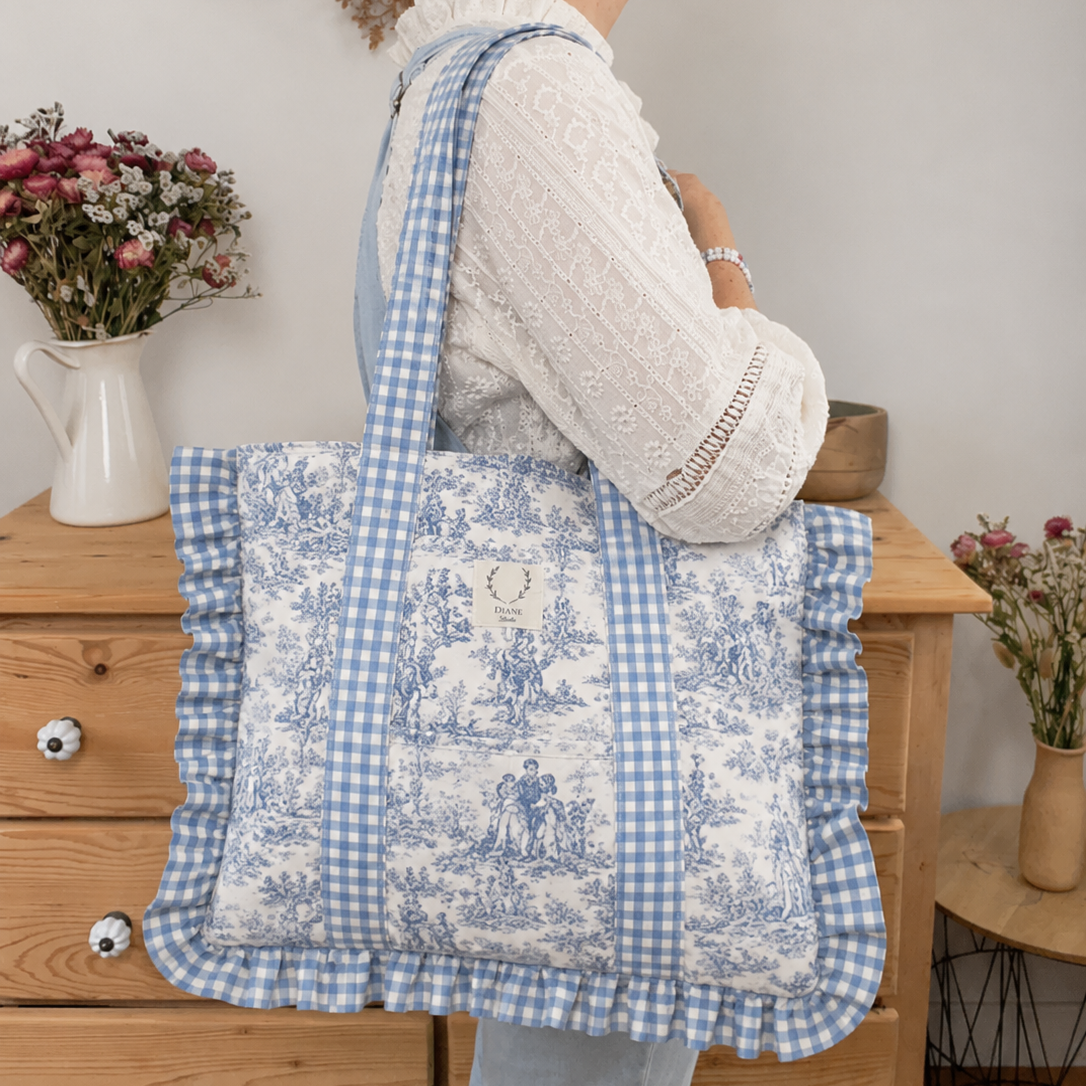Le grand tote bag Agnès 100% personnalisable