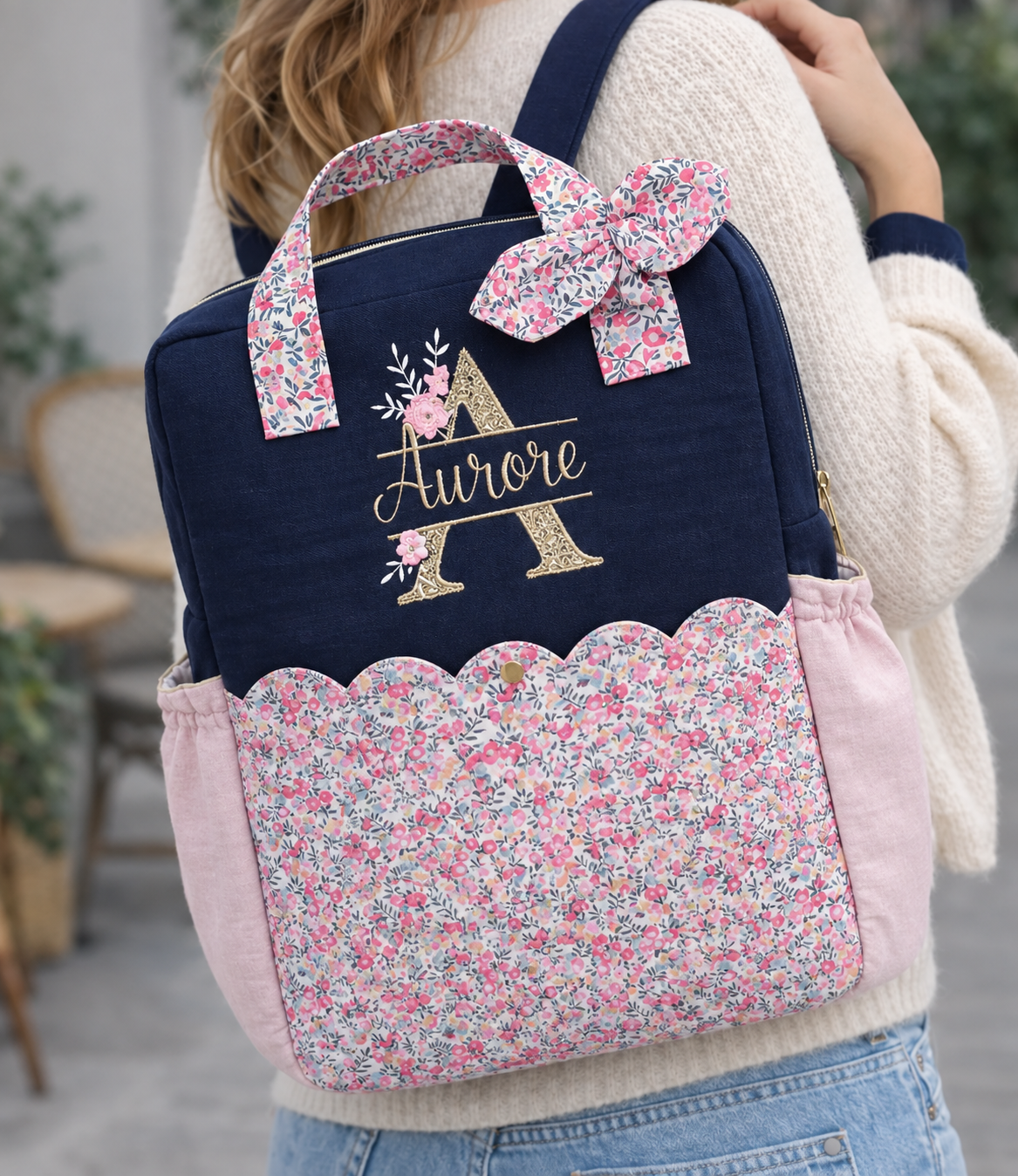 Le sac à dos Angélique 100% personnalisable