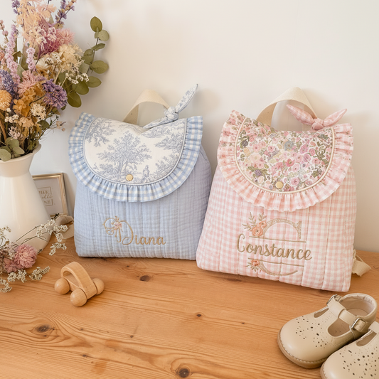 Le sac à dos Églantine 100% personnalisable