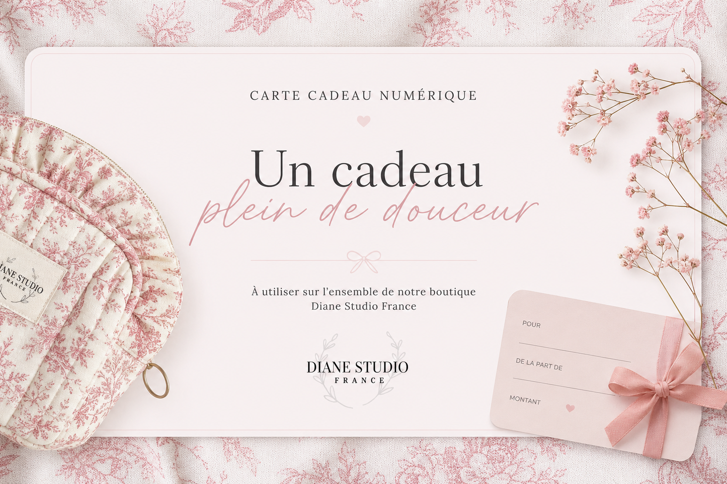 Carte cadeau Diane Studio