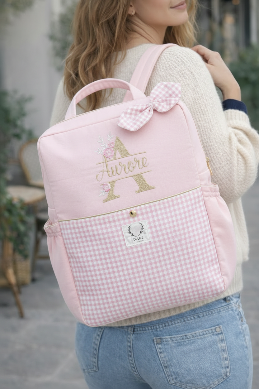Le sac à dos Angélique personnalisable