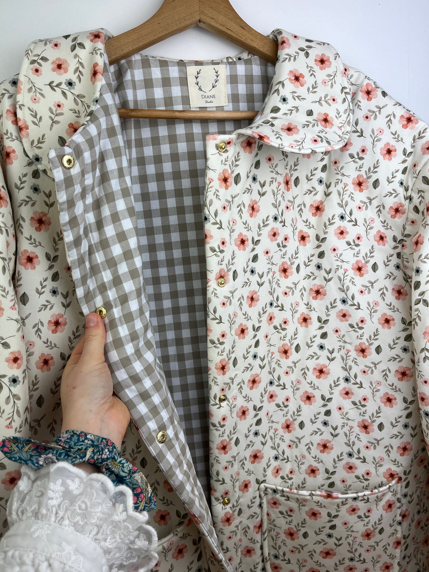 La veste molletonnée réversible 100% personnalisable