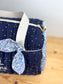 Louison le sac polochon enfant matelassé Liberty Wiltshire lilas