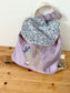 Le sac à dos enfant personnalisé Églantine lilas et wiltshire lilas