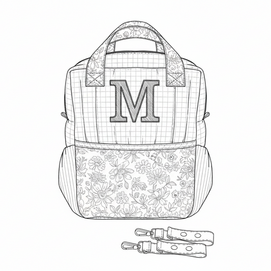 Le sac à dos Angélique personnalisable