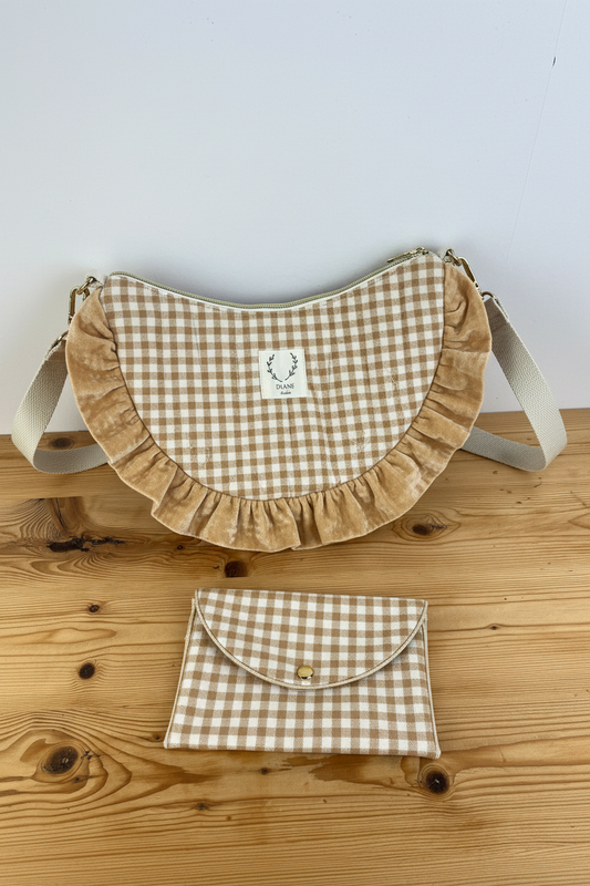 Ensemble : sac Milan et porte monnaie