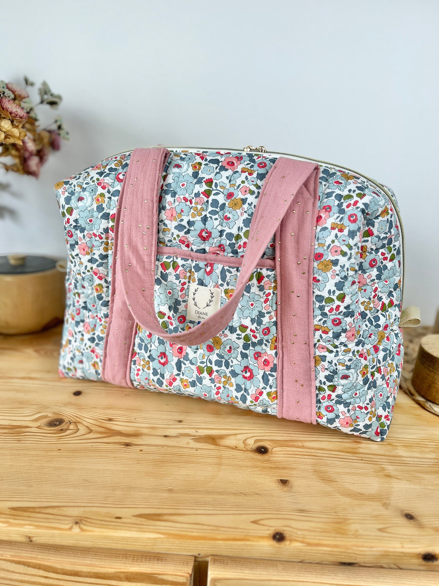 Le sac Charlotte matelassé et anses en tissu ✨