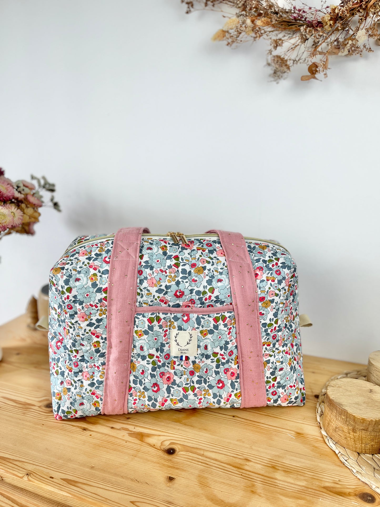 Le sac Charlotte matelassé et anses en tissu ✨