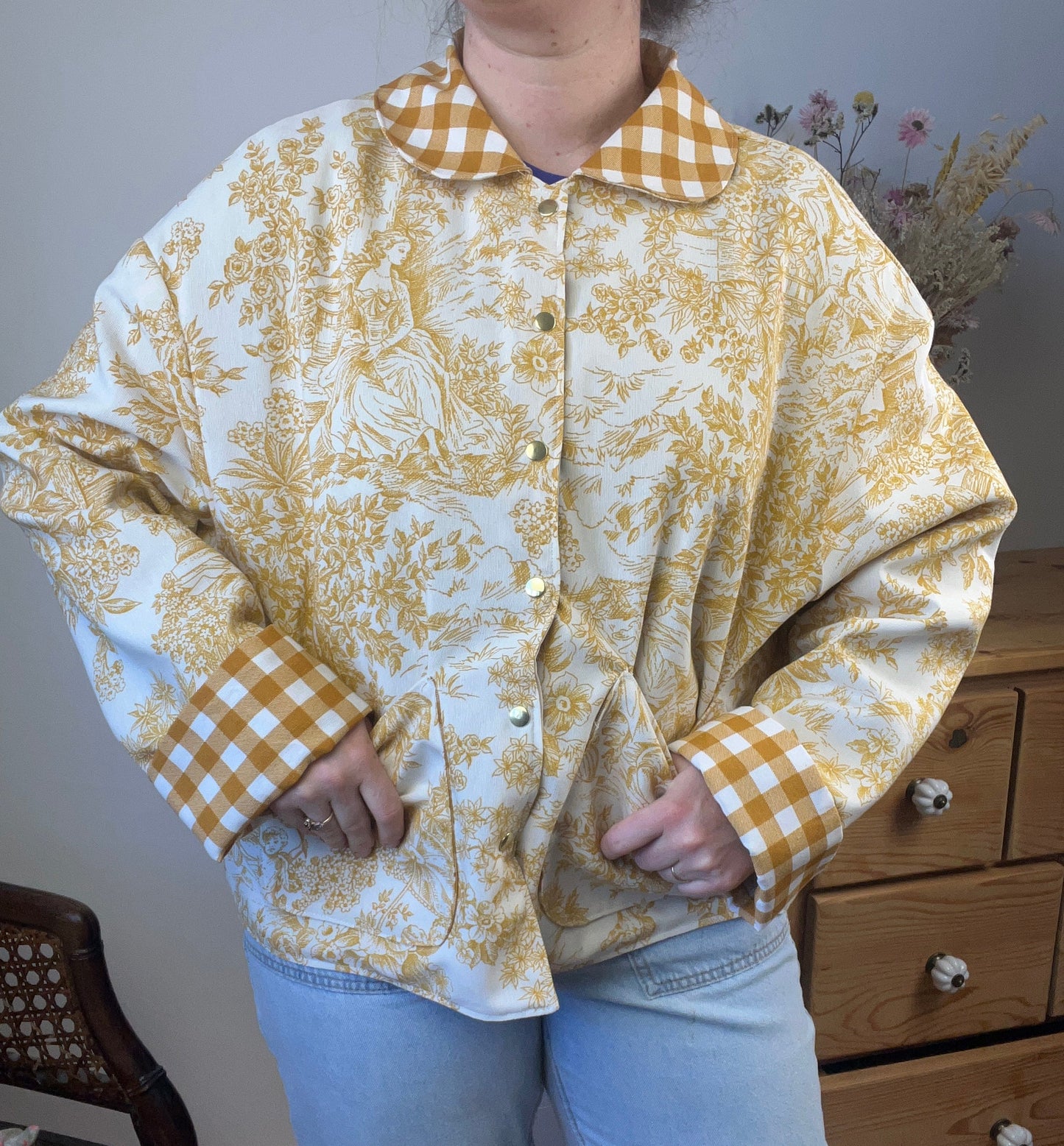 Veste jouy ocre - Taille M