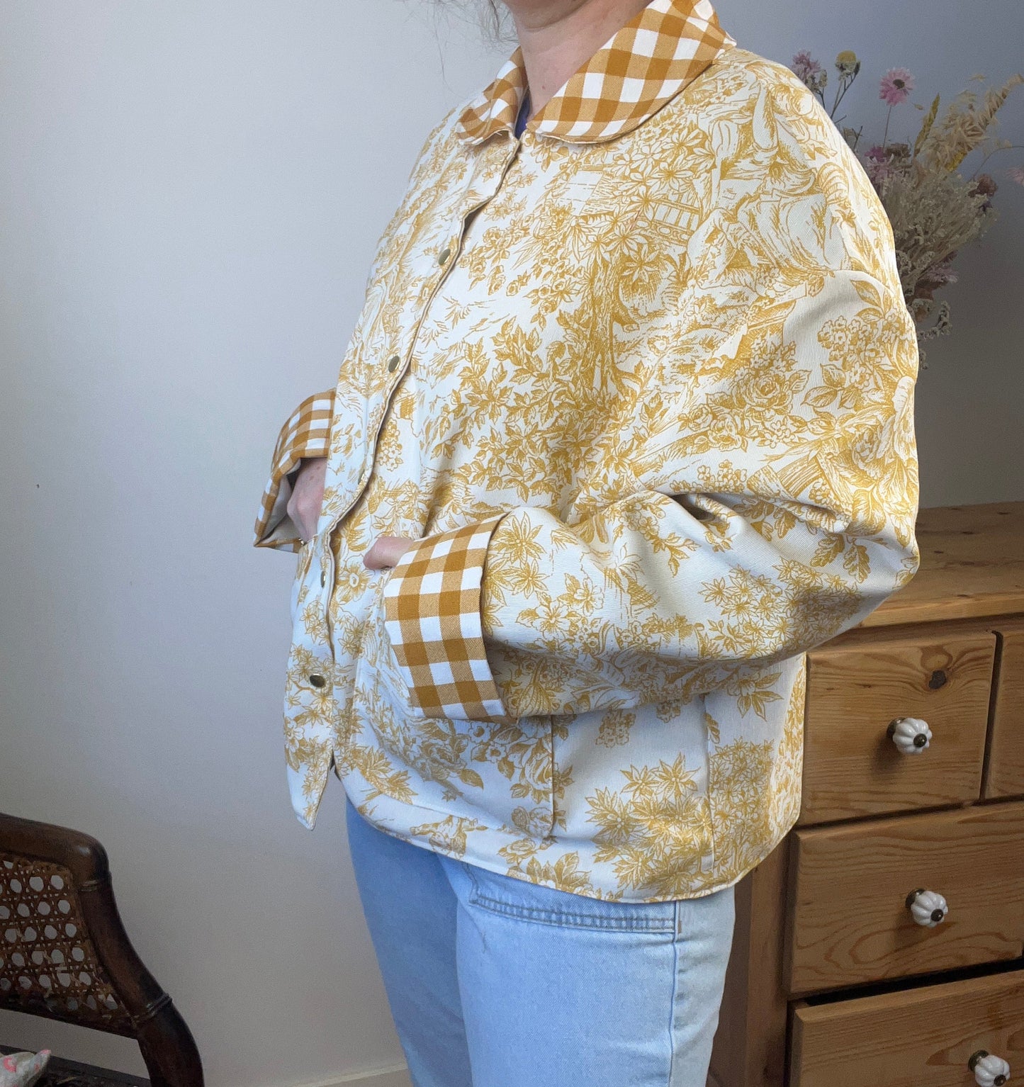 Veste jouy ocre - Taille M