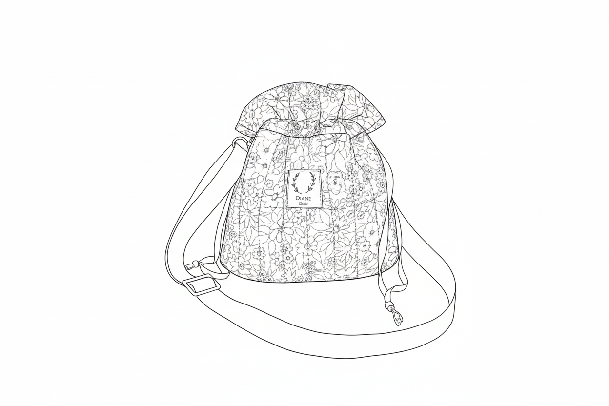 Le sac seau Louise 100% personnalisable