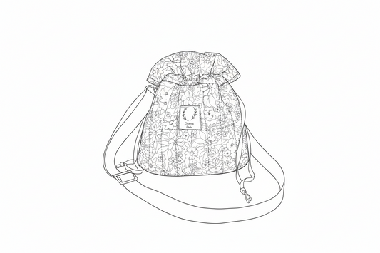 The Louise bucket bag is 100% customizable