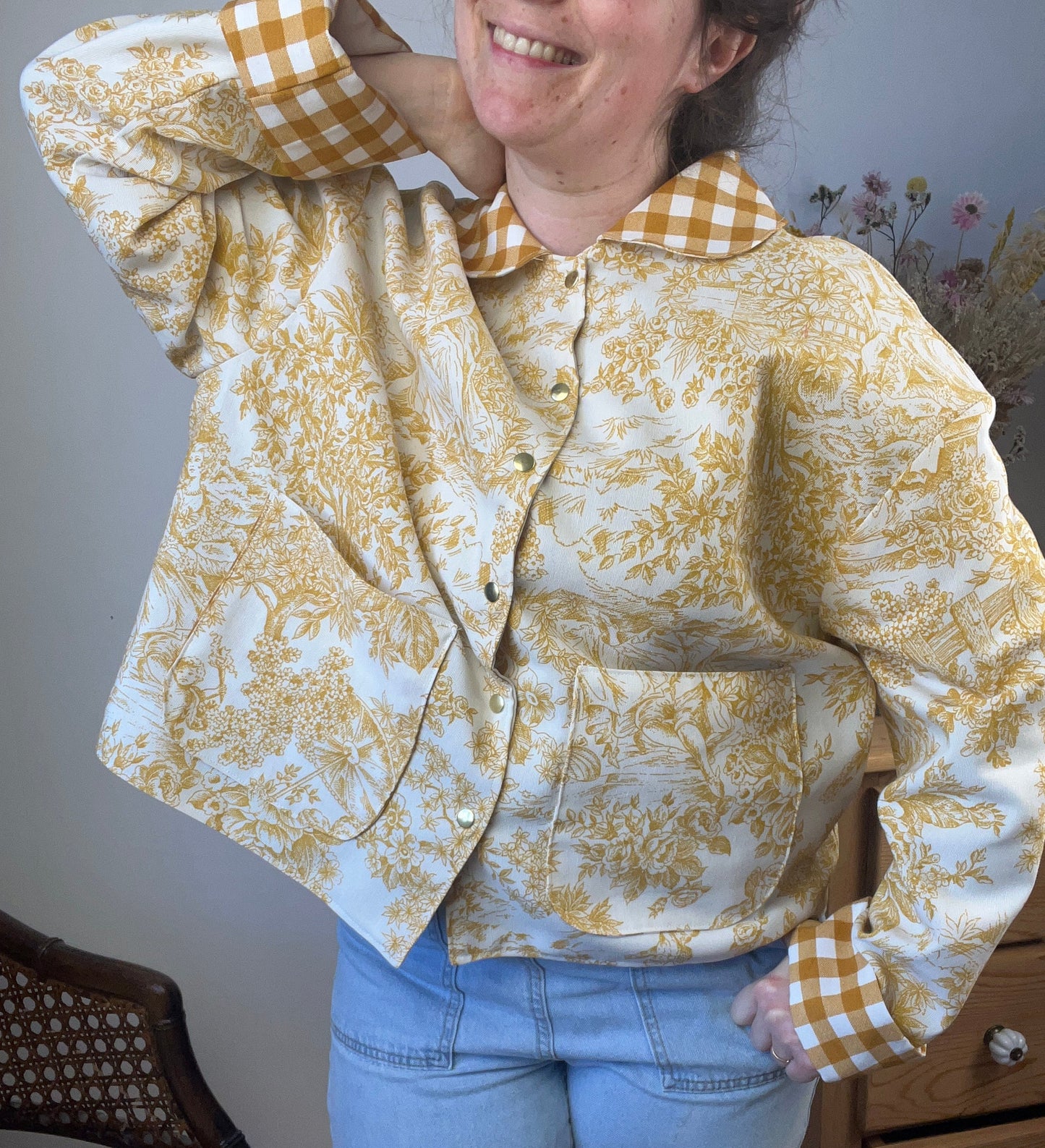 Veste jouy ocre - Taille M