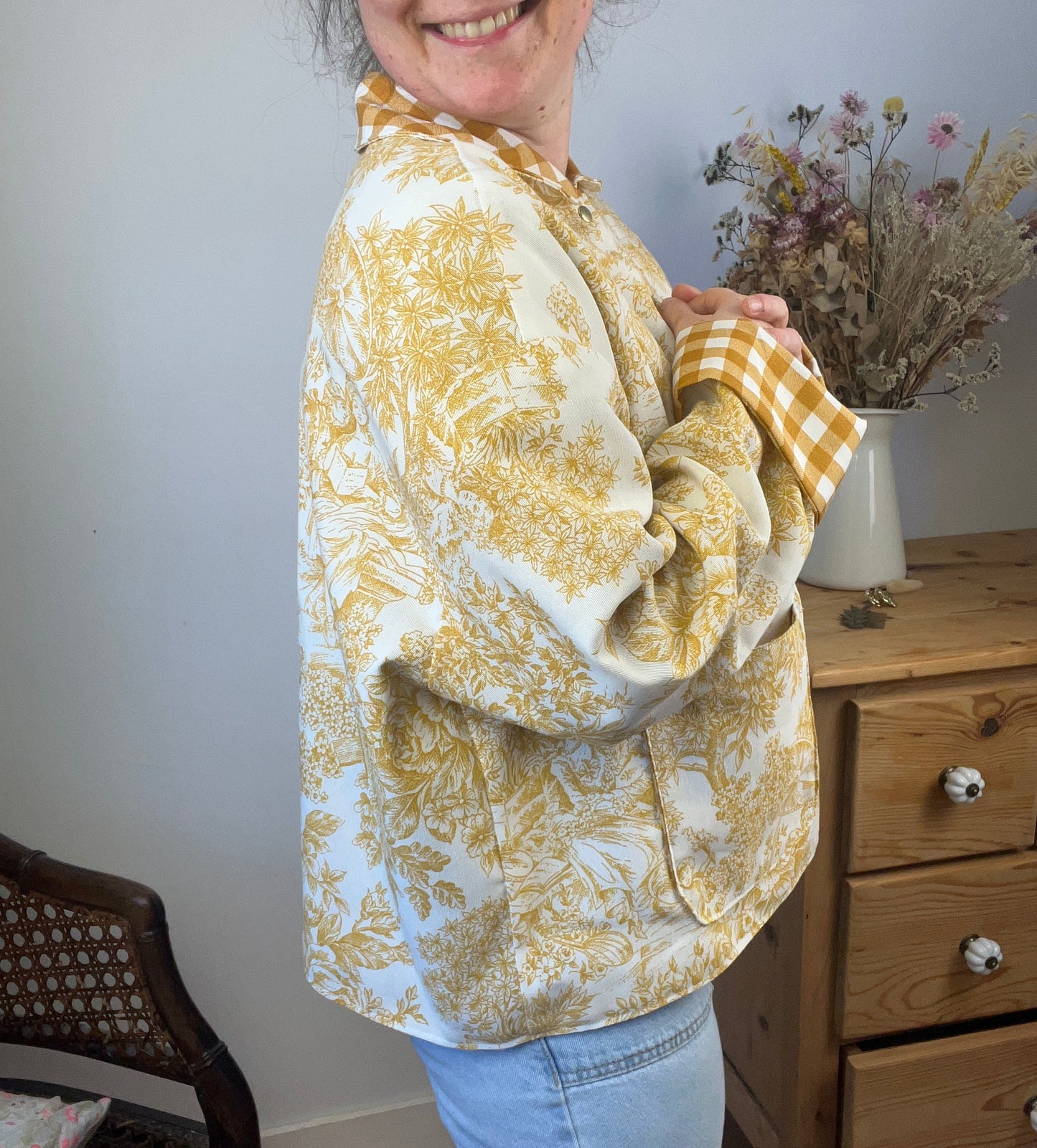 Veste jouy ocre - Taille M