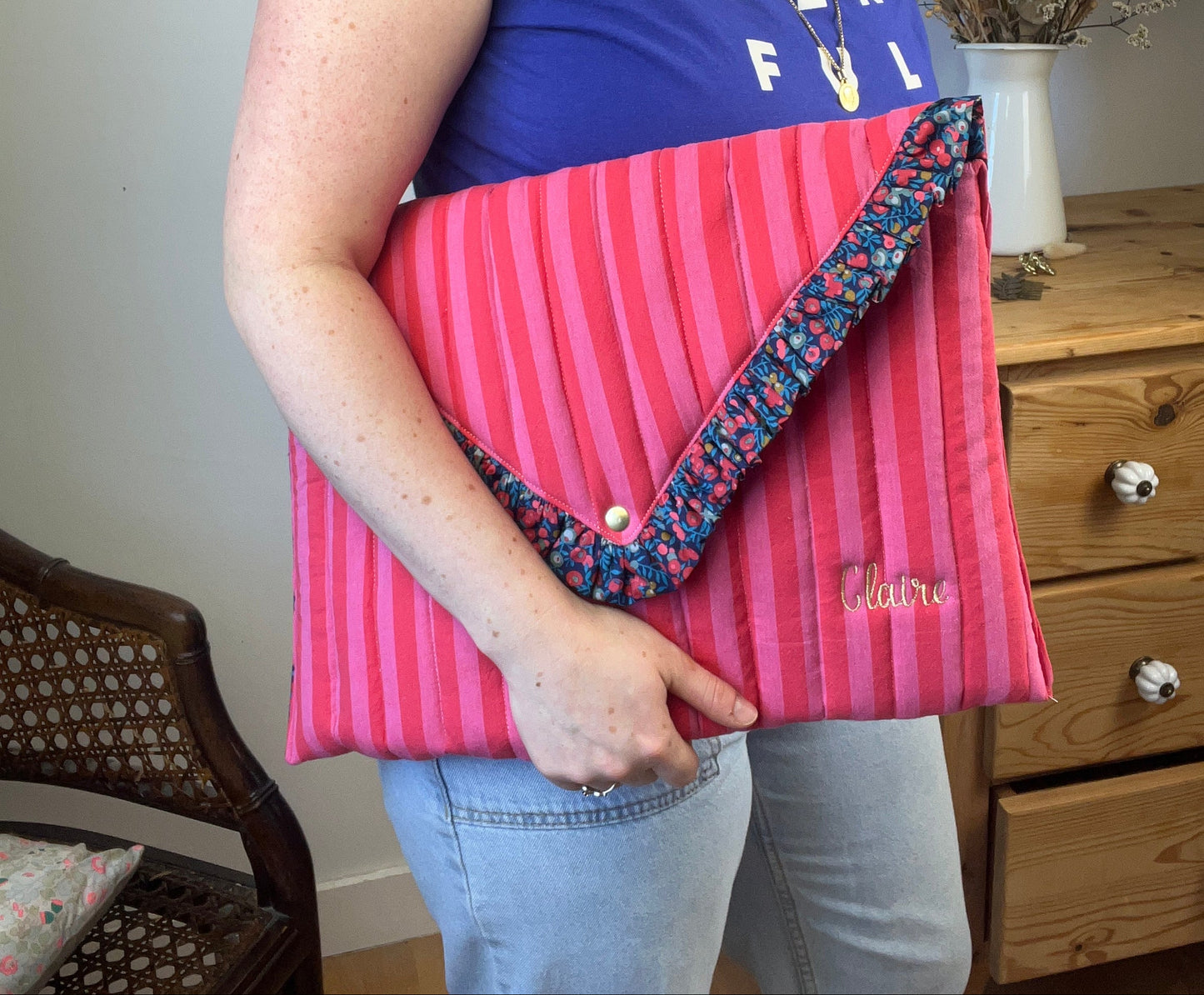 Charlotte la pochette enveloppe 100% personnalisable