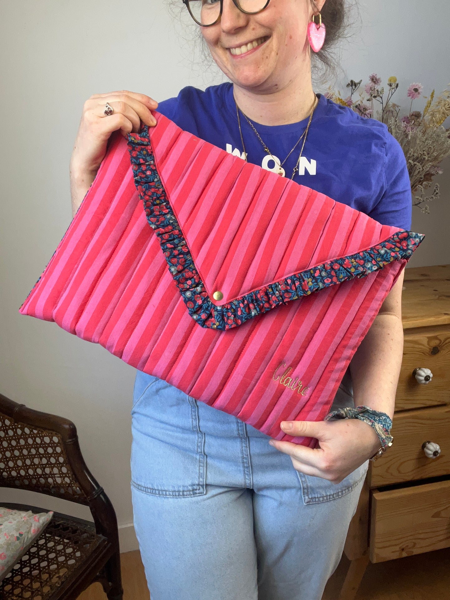 Charlotte la pochette enveloppe 100% personnalisable