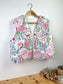 Le gilet Albane roses vintage