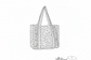 The Céleste tote bag is 100% customizable.