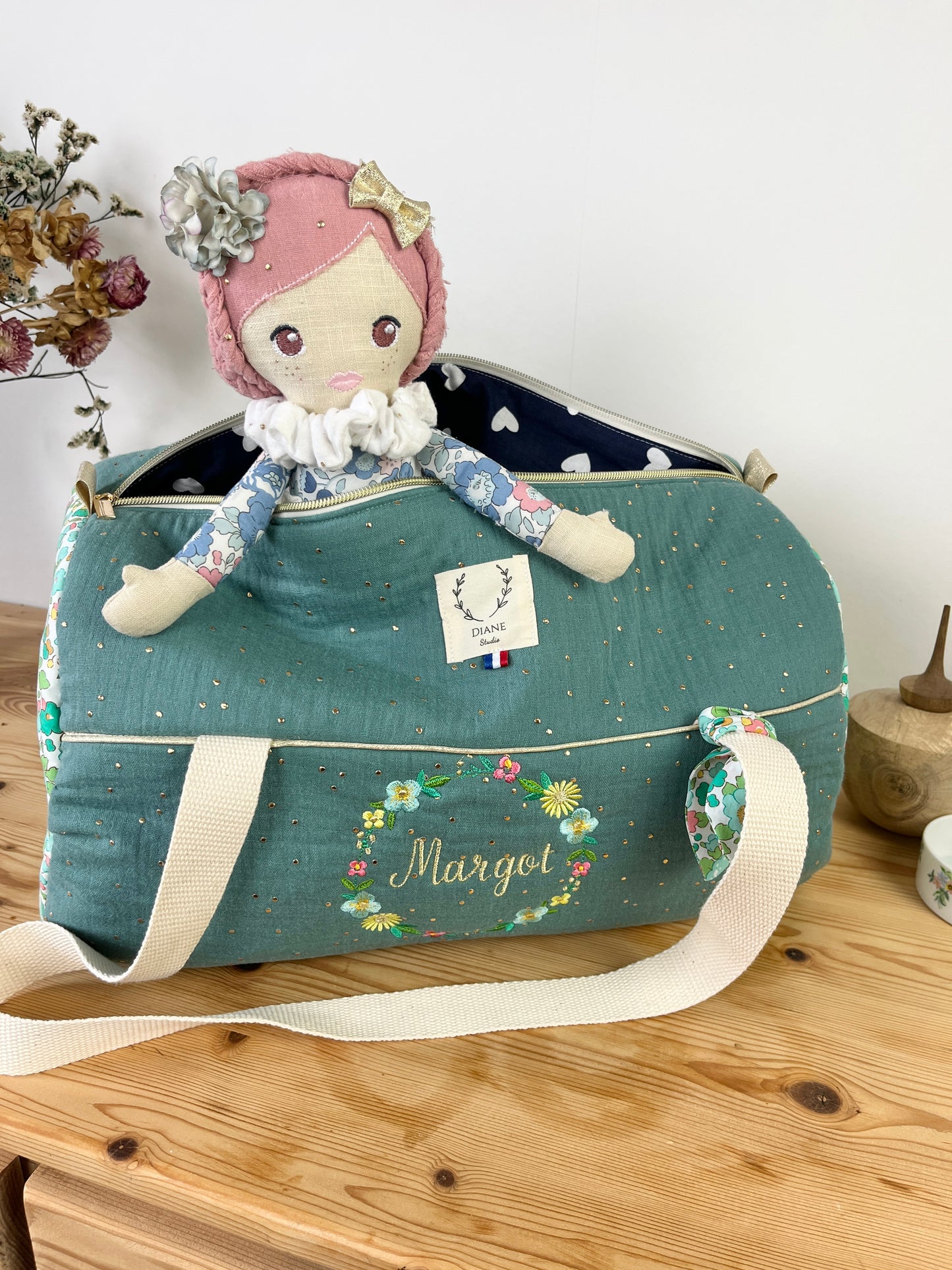 Louison le sac polochon  100% personnalisable