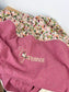 La couverture gaze  bois de rose et garden party