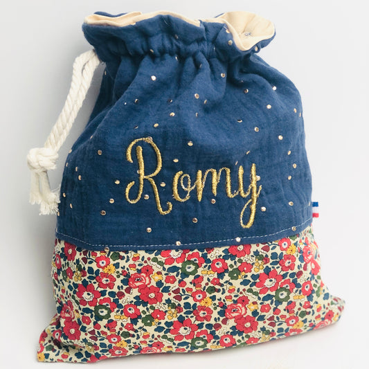 Pochon personnalisé Liberty betsy garance