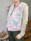 Le gilet Albane roses vintage