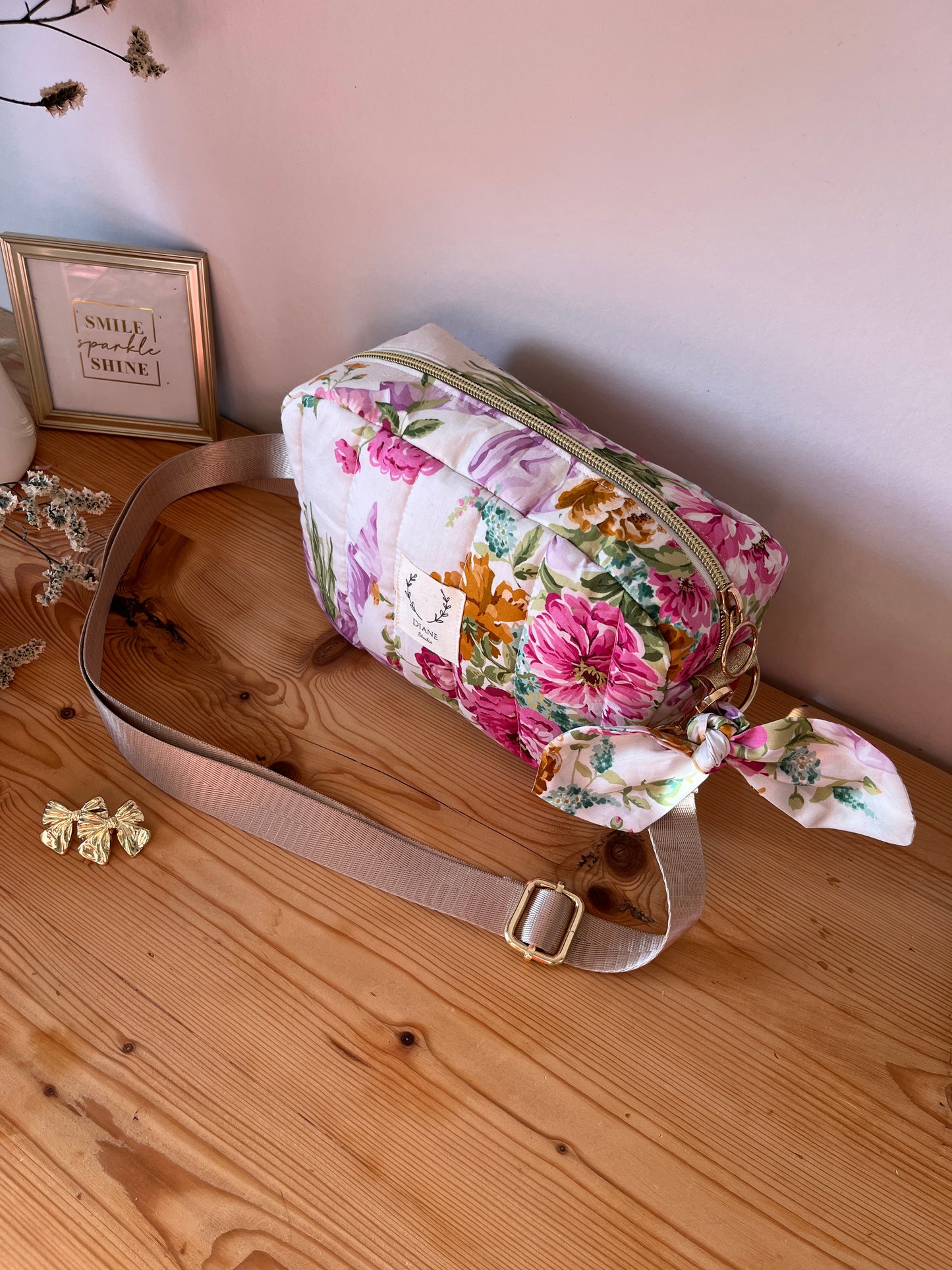Le sac matelassé Elisabeth 100% personnalisable
